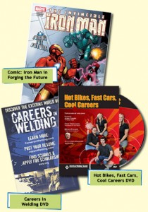 Free Careers in Welding Comic Book, Magazine and DVDs