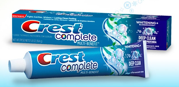 Free Sample Of Crest Complete Multi-benefit (expired) - Sweetfreestuff.com