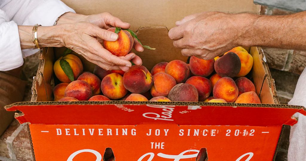 Peach Truck 1,000 Box Giveaway